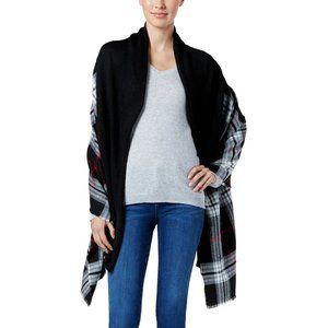 Charter Club Mixed Media Knit Blanket Scarf NWT